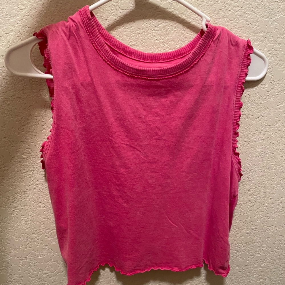 Pink top